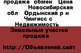 продажа, обмен › Цена ­ 650 000 - Новосибирская обл., Ордынский р-н, Чингисс с. Недвижимость » Земельные участки продажа   